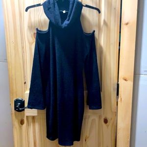 Charlotte Russe Shoulderless Midi Dress